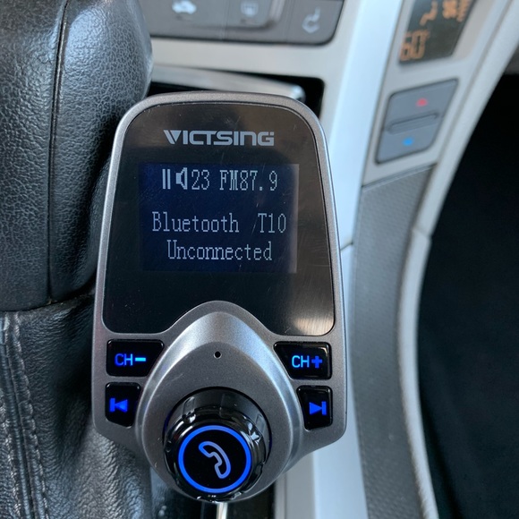VicTsing T10 FM Transmitter, Bluetooth - Picture 4 of 12